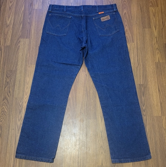 Vintage Wrangler FR Flame Resistant Work Pants Men’s 38x30 Orange Tab A82 - Picture 10 of 14